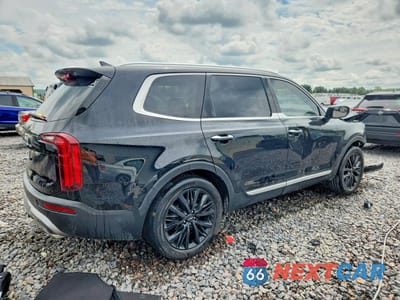 Trzecie zdjęcie samochodu z tyłu: 2022 KIA TELLURIDE SX VIN:5XYP5DHC0NG319714 - miniatura