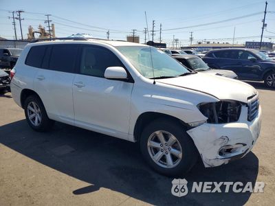 Czwarte zdjęcie samochodu z boku: 2009 TOYOTA HIGHLANDER BASE VIN:JTEDS41A892092806 - miniatura