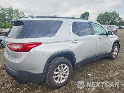 Trzecie zdjęcie samochodu z tyłu: 2021 CHEVROLET TRAVERSE LT VIN:1GNEVGKWXMJ231092 - miniatura