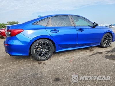 Trzecie zdjęcie samochodu z tyłu: 2023 HONDA CIVIC SPORT VIN:2HGFE2F54PH515357 - miniatura