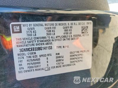 Zdjęcie 13 z 13 samochodu: 2011 CHEVROLET AVALANCHE LS VIN:3GNMCEE03BG141133 - miniatura