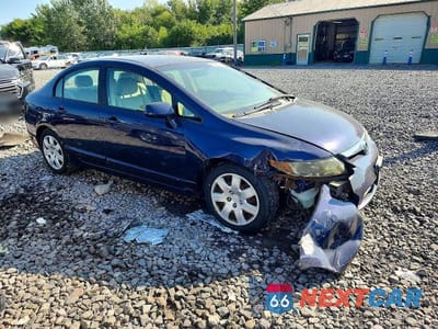 Czwarte zdjęcie samochodu z boku: 2006 HONDA CIVIC LX VIN:1HGFA16546L006151 - miniatura