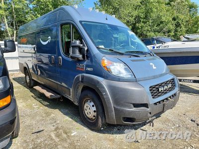 Czwarte zdjęcie samochodu z boku: 2021 RAM PROMASTER 3500 DELIVERY VAN VIN:3C6MRVJG4ME562505 - miniatura