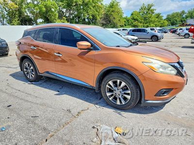 Czwarte zdjęcie samochodu z boku: 2016 NISSAN MURANO SL VIN:5N1AZ2MH6GN166358 - miniatura
