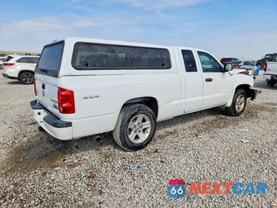 Trzecie zdjęcie samochodu z tyłu: 2010 DODGE DAKOTA SXT VIN:1D7RW3BKXAS225429 - miniatura
