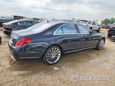 Trzecie zdjęcie samochodu z tyłu: 2020 MERCEDES-BENZ S 560 4MATIC VIN:WDDUG8GB3LA515081 - miniatura