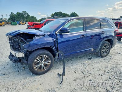 2016 TOYOTA HIGHLANDER XLE 5TDKKRFH6GS159570 - główne zdjęcie licytacji z USA - miniatura