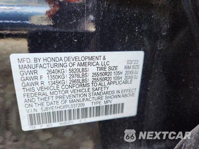 Zdjęcie 13 z 13 samochodu: 2023 ACURA MDX A-SPEC VIN:5J8YE1H0XPL037209 - miniatura
