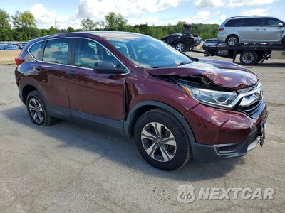 Czwarte zdjęcie samochodu z boku: 2019 HONDA CR-V LX VIN:2HKRW6H31KH233625 - miniatura