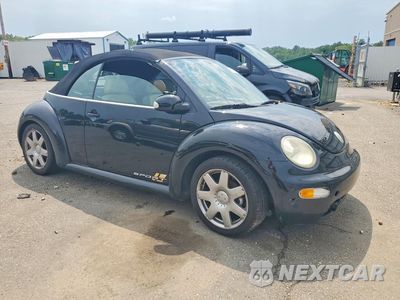 Czwarte zdjęcie samochodu z boku: 2003 VOLKSWAGEN NEW BEETLE GLS VIN:3VWCD21Y33M329162 - miniatura