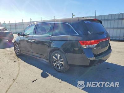 Drugie zdjęcie samochodu z przodu: 2014 HONDA ODYSSEY TOURING VIN:5FNRL5H99EB024286 - miniatura