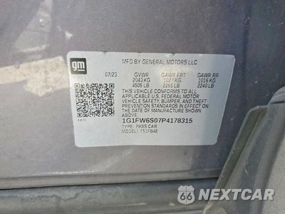 Zdjęcie 13 z 13 samochodu: 2023 CHEVROLET BOLT EV 1LT VIN:1G1FW6S07P4178315 - miniatura