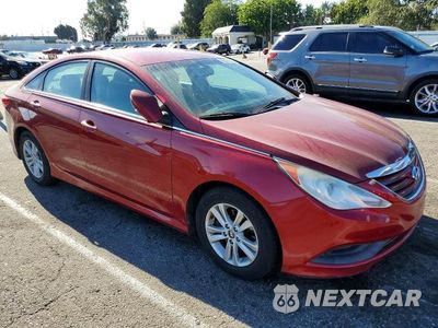 Czwarte zdjęcie samochodu z boku: 2014 HYUNDAI SONATA GLS VIN:5NPEB4AC0EH874388 - miniatura