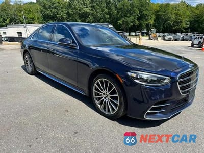 Czwarte zdjęcie samochodu z boku: 2023 MERCEDES-BENZ S 500 4MATIC VIN:W1K6G6DB3PA167726 - miniatura