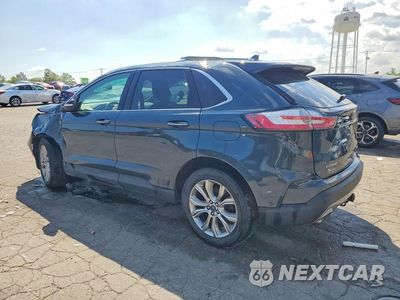 Drugie zdjęcie samochodu z przodu: 2019 FORD EDGE TITANIUM VIN:2FMPK4K98KBB31525 - miniatura