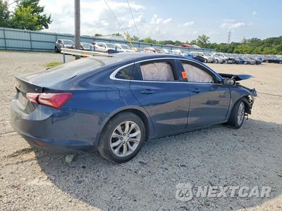 Trzecie zdjęcie samochodu z tyłu: 2021 CHEVROLET MALIBU LT VIN:1G1ZD5ST0MF009924 - miniatura
