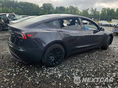 Trzecie zdjęcie samochodu z tyłu: 2026 TESLA MODEL 3 VIN:5YJ3E1EAXTF149298 - miniatura
