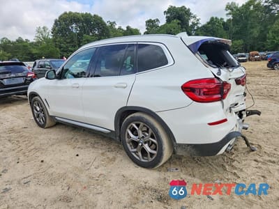 Drugie zdjęcie samochodu z przodu: 2021 BMW X3 XDRIVE30I VIN:5UXTY5C09M9F36852 - miniatura