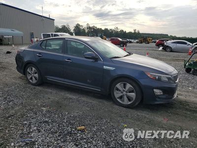 Czwarte zdjęcie samochodu z boku: 2015 KIA OPTIMA HYBRID VIN:KNAGN4AD1F5090101 - miniatura