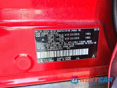 Zdjęcie 14 z 14 samochodu: 2019 TOYOTA RAV4 XLE PREMIUM VIN:2T3A1RFV8KW081045 - miniatura