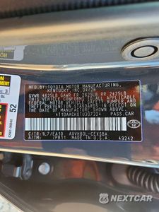 Zdjęcie 12 z 12 samochodu: 2026 TOYOTA CAMRY SE VIN:4T1DAACK0TU307324 - miniatura
