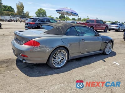Trzecie zdjęcie samochodu z tyłu: 2005 BMW 645 CI AUTOMATIC VIN:WBAEK73465B323811 - miniatura