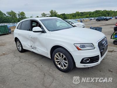 Czwarte zdjęcie samochodu z boku: 2015 AUDI Q5 PREMIUM PLUS VIN:WA1LFAFPXFA028729 - miniatura