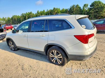 Drugie zdjęcie samochodu z przodu: 2017 HONDA PILOT EXL VIN:5FNYF5H55HB006484 - miniatura