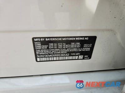 Zdjęcie 14 z 14 samochodu: 2024 BMW X7 XDRIVE40I VIN:5UX23EM0XR9S36542 - miniatura