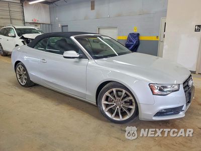 Czwarte zdjęcie samochodu z boku: 2014 AUDI A5 PREMIUM PLUS VIN:WAULFAFH4EN007524 - miniatura