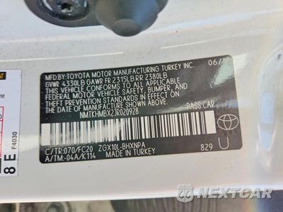 Zdjęcie 13 z 13 samochodu: 2018 TOYOTA C-HR XLE PREMIUM VIN:NMTKHMBX2JR020928 - miniatura