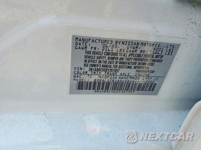 Zdjęcie 12 z 12 samochodu: 2025 NISSAN SENTRA SV VIN:3N1AB8CV6SY357957 - miniatura
