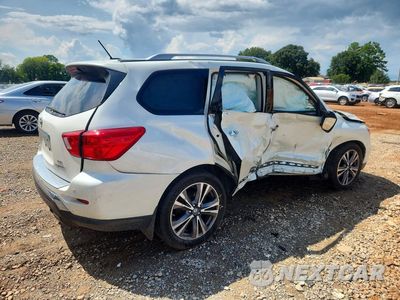Trzecie zdjęcie samochodu z tyłu: 2017 NISSAN PATHFINDER PLATINUM VIN:5N1DR2MM1HC695854 - miniatura