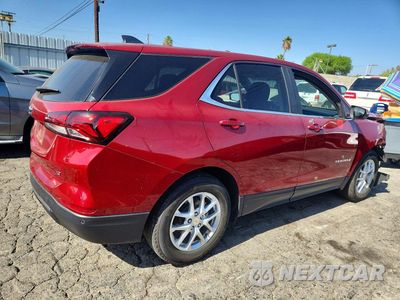 Trzecie zdjęcie samochodu z tyłu: 2023 CHEVROLET EQUINOX LT VIN:3GNAXKEGXPL272481 - miniatura