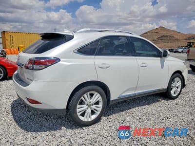 Trzecie zdjęcie samochodu z tyłu: 2015 LEXUS RX 350 BASE VIN:JTJBK1BA1F2465542 - miniatura