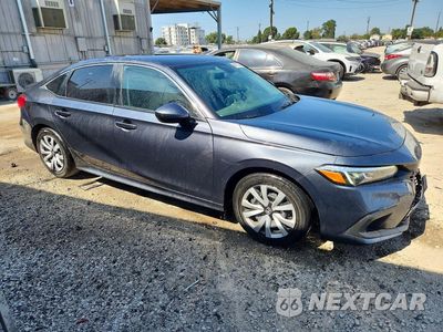 Czwarte zdjęcie samochodu z boku: 2024 HONDA CIVIC LX VIN:2HGFE2F27RH520772 - miniatura