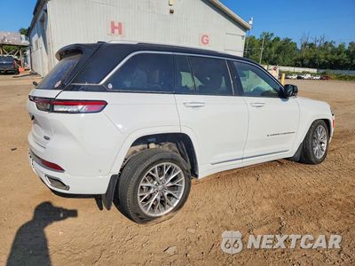 Trzecie zdjęcie samochodu z tyłu: 2023 JEEP GRAND CHEROKEE SUMMIT VIN:1C4RJHEG4P8809439 - miniatura