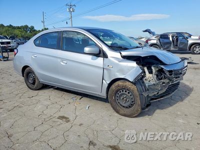 Czwarte zdjęcie samochodu z boku: 2021 MITSUBISHI MIRAGE G4 ES VIN:ML32FUFJ8MHF03089 - miniatura