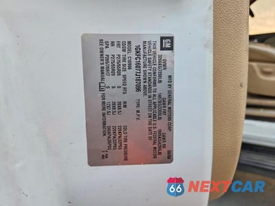 Zdjęcie 12 z 12 samochodu: 2007 GMC YUKON XL C1500 VIN:1GKFC16077J187096 - miniatura