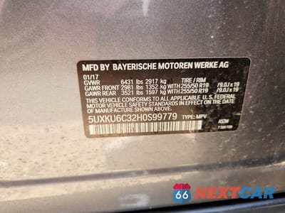 Zdjęcie 13 z 13 samochodu: 2017 BMW X6 XDRIVE50I VIN:5UXKU6C32H0S99779 - miniatura
