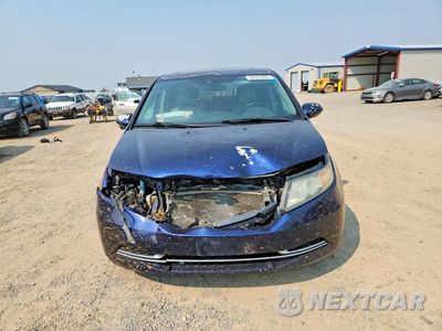 Piąte zdjęcie samochodu w środku: 2014 HONDA ODYSSEY EXL VIN:5FNRL5H62EB091964 - miniatura
