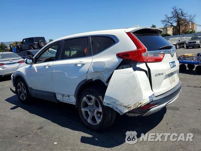 Drugie zdjęcie samochodu z przodu: 2017 HONDA CR-V EXL VIN:5J6RW1H82HL001855 - miniatura