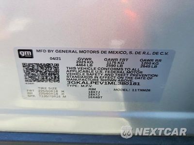 Zdjęcie 13 z 13 samochodu: 2021 GMC TERRAIN SLT VIN:3GKALPEV1ML380181 - miniatura