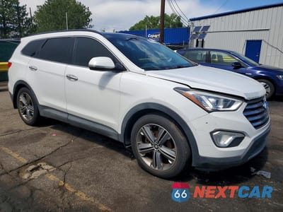 Czwarte zdjęcie samochodu z boku: 2015 HYUNDAI SANTA FE LIMITED VIN:KM8SR4HF3FU095861 - miniatura
