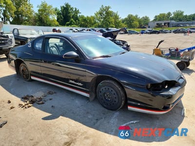 Czwarte zdjęcie samochodu z boku: 2001 CHEVROLET MONTE CARLO SS VIN:2G1WX15K219301441 - miniatura