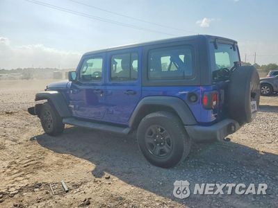 Drugie zdjęcie samochodu z przodu: 2018 JEEP WRANGLER UNLIMITED SPORT VIN:1C4HJXDG4JW181294 - miniatura