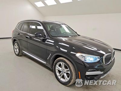 Czwarte zdjęcie samochodu z boku: 2021 BMW X3 SDRIVE30I VIN:5UXTY3C03M9D85107 - miniatura