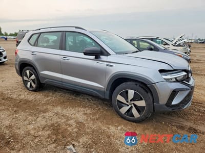 Czwarte zdjęcie samochodu z boku: 2024 VOLKSWAGEN TAOS S VIN:3VV8X7B26RM055859 - miniatura