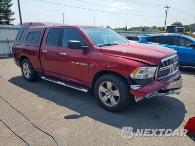 Czwarte zdjęcie samochodu z boku: 2012 DODGE RAM 1500 SLT VIN:1C6RD7GT7CS124853 - miniatura