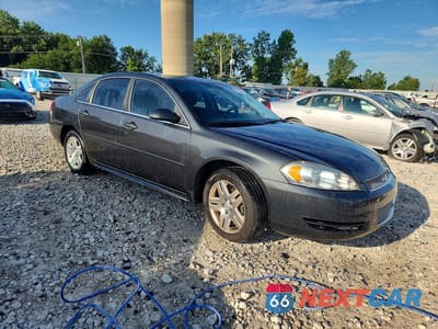 Czwarte zdjęcie samochodu z boku: 2012 CHEVROLET IMPALA LT VIN:2G1WG5E39C1230546 - miniatura
